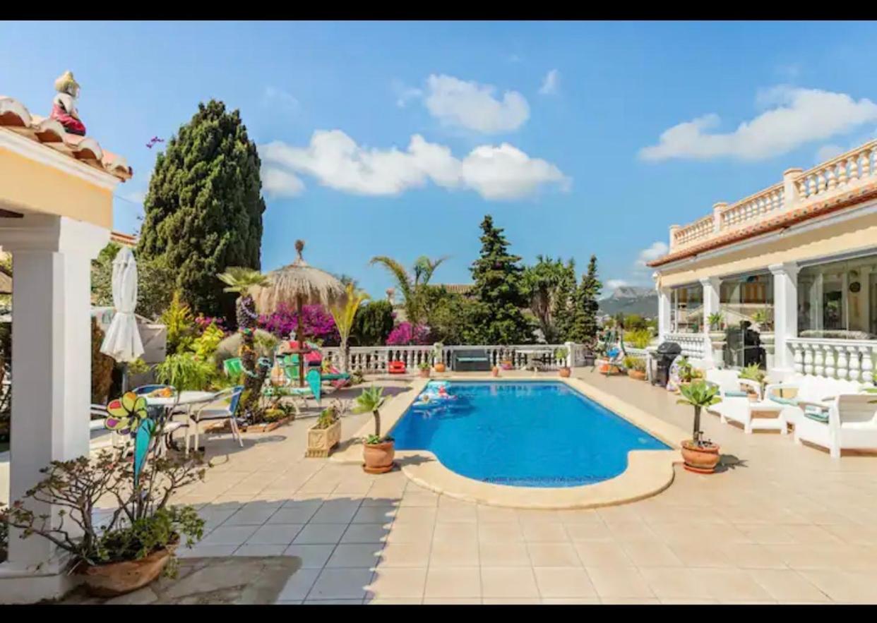 Villa Eva Asiana Guesthouse With Shared Pool Benissa Kültér fotó