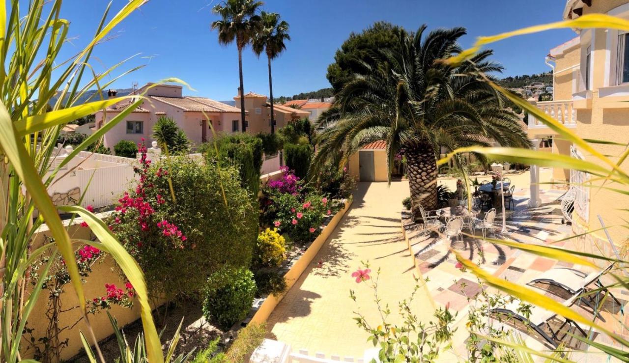 Villa Eva Asiana Guesthouse With Shared Pool Benissa Kültér fotó
